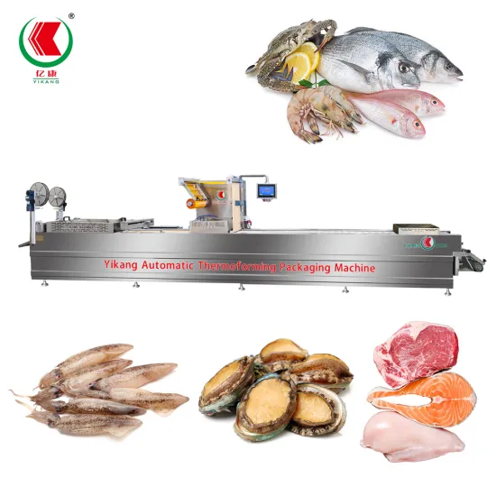 Thermoforming Packaging Machine for Fish Seafood