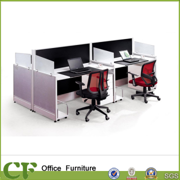 CD-88809 Metal frame office workstations glass screen