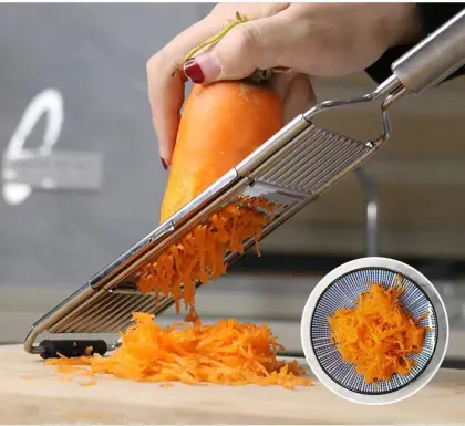 Wholesale Hot Selling Stainless Steel Veggie Chopper Grater for Potato Slices and Shredded Radish
