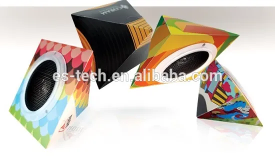 Mp3 smartphone mini cardboard speaker