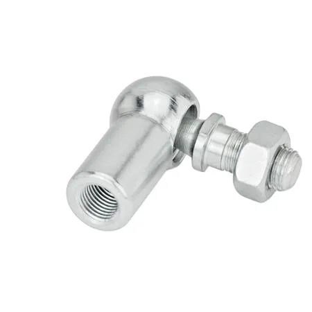 M5X0.8 DIN 71802 CSM10 Carbon Steel Angled Ball Joints with Threaded Shank