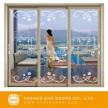 garage sliding screen door/beautiful balcony door/aluminum door