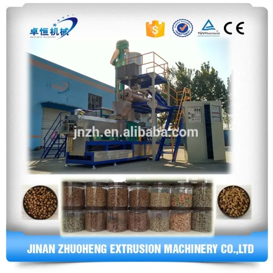 animal feed pellet pet food making machine