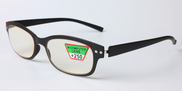 Ultra Thin Design Light Yellow Glasses Anti Reflection Glasses Fuctional Computer Reading Glasses