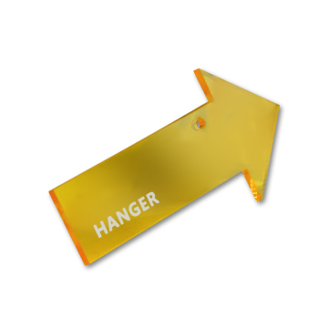 Customized Acrylic Work Permits with Lanyards: Creative Personality High-Grade Hang Tags, Work Logos & ID Labels