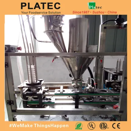 Automatic Nespresso coffee capsule filling machine