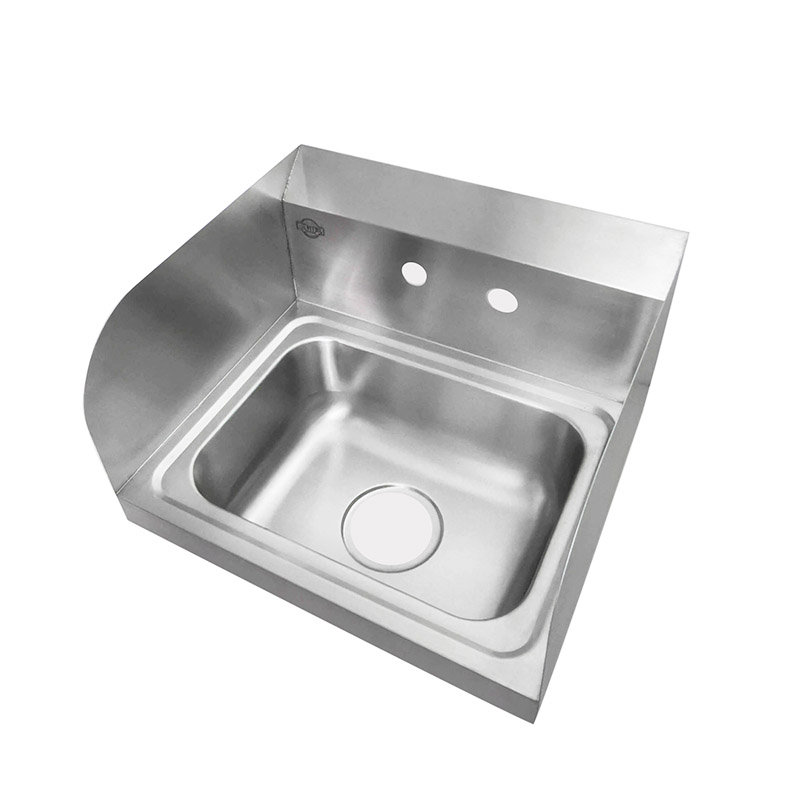 Wall Mount Hand Sink na may Side Splash Guards