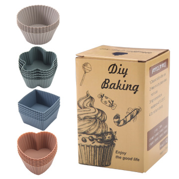 Hot Sale Silicone Cake Molds voor bakken - Mousse Muffin Cups
