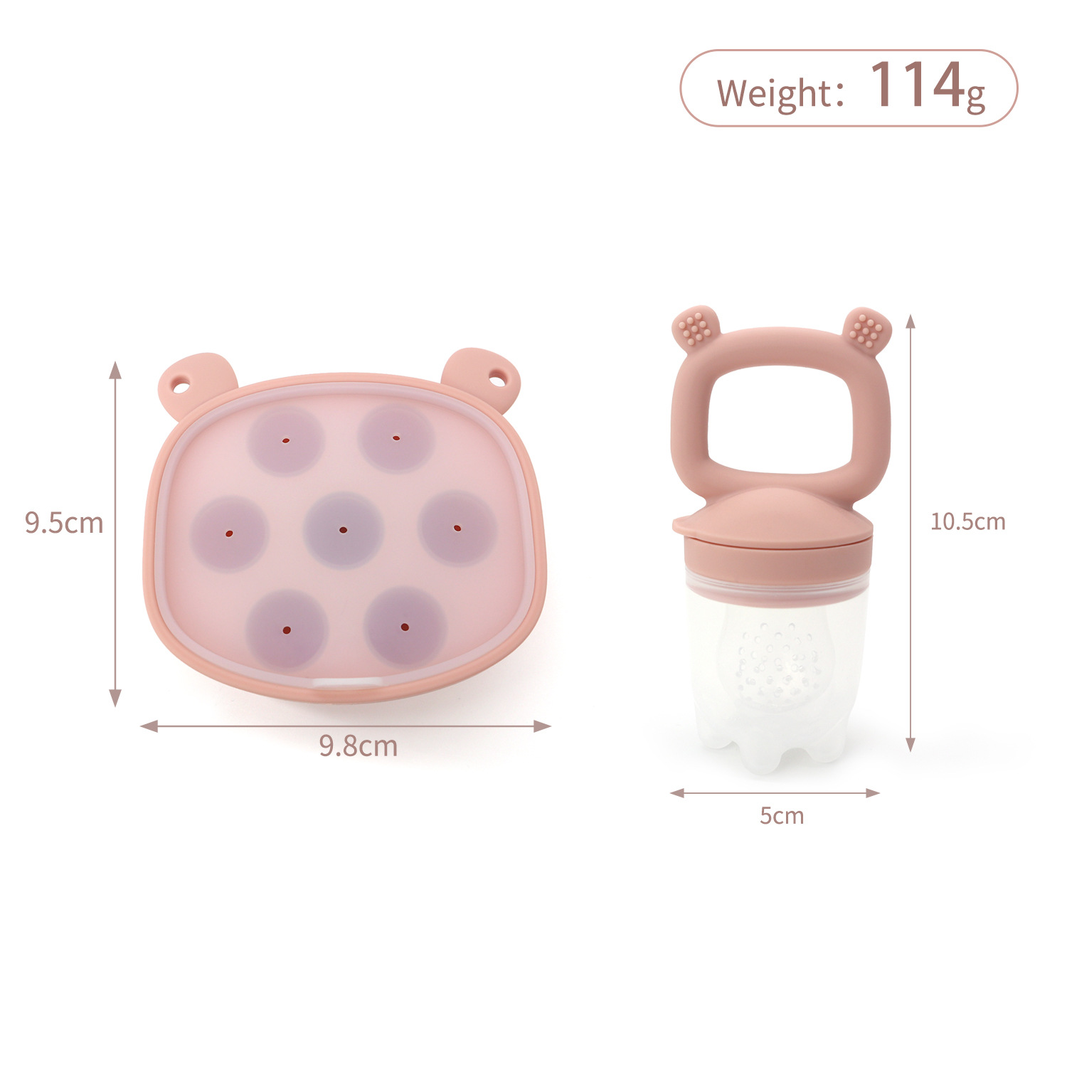 silicone pacifier MFZ-E002