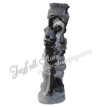 Black Marble Water Feature