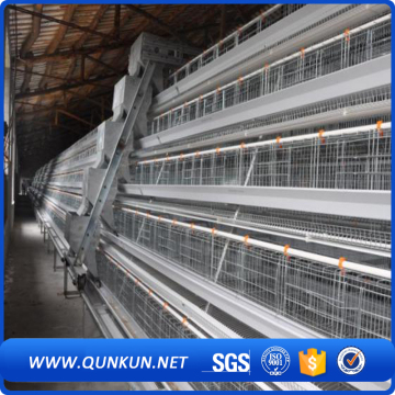 Battery Cages For Laying Hens In Poultry Farm
