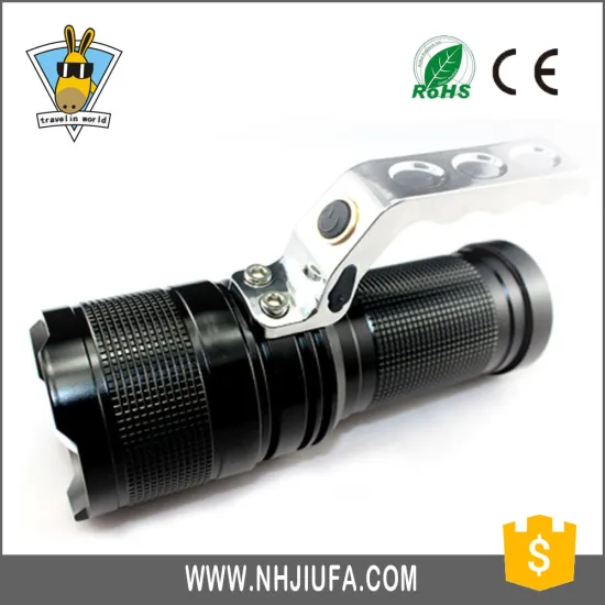 JF New design focus aluminum hand lamp torch led light zoom focus LED light hight power searchlight
