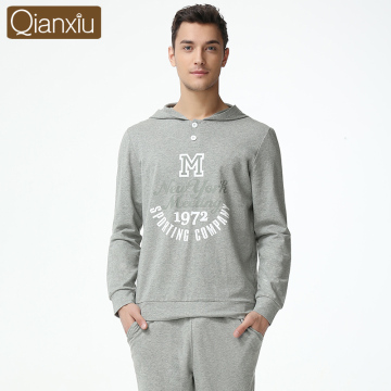 Qianxiu Modal Cotton Comfortable Men Adult pajama