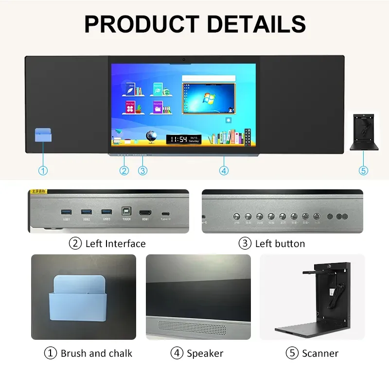 4K LCD Interactive Board