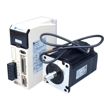 Leadshine H2-758 Nema 34 86hsm85-e1 Closed Loop Servo Motor with 8m Encoder Cable - Complete Hybrid AC Motor Set