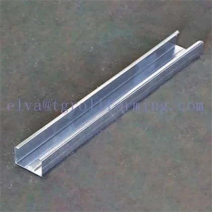 Galvanised C Z purlin making machinery