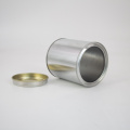 0.2L de lata redonda con cubierta de metal