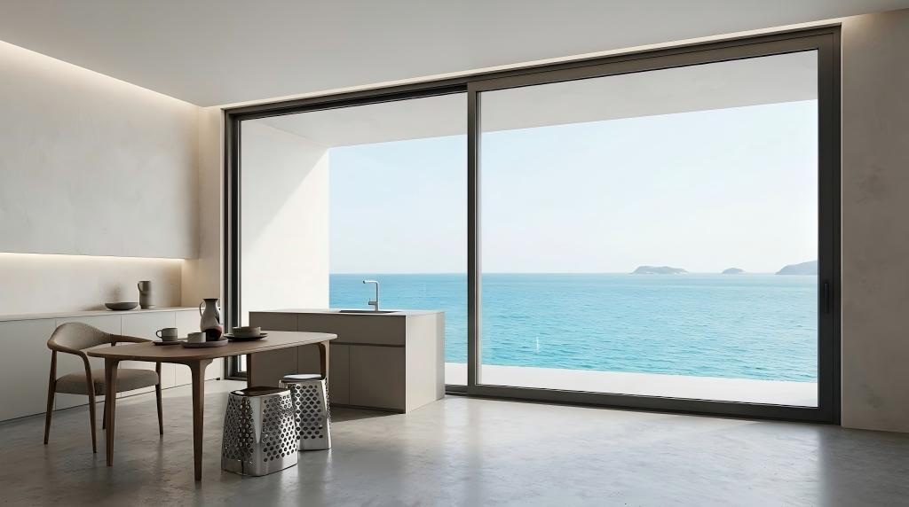 new sliding glass door