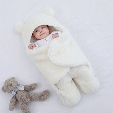 Cute Teddy Bear Shape Baby Sleeping Bags - Factory RTS (Old)