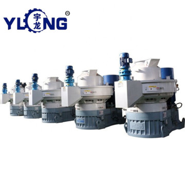 Yulong 20T /H wood pellet line indonesia