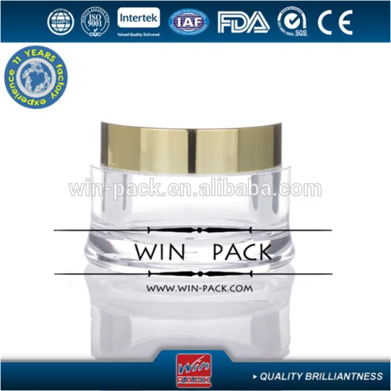 15ML set series plastic lotion jar, fashionable cosmetic cream bottle