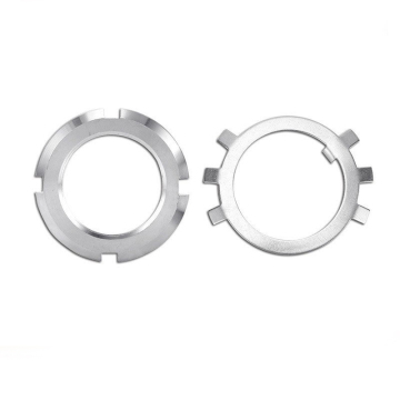 Top Selling SS304/SS316 Shaft Sleeve Round Slotted Lock Nut - DIN 981 GB812 Standard with Four-Slot Design for Anti-loosening Applications