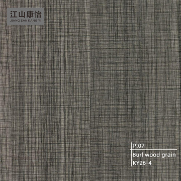 Porte en bois avec film écologique en PVC