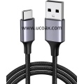 Type C Fast Charger Nylon Braided Cord