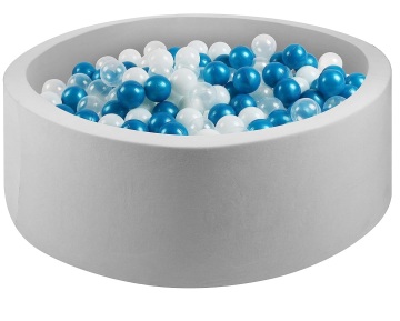 Healthy Play: Detachable Round Foam Ball Pit for Kids and Toddlers - The Perfect Activity Center