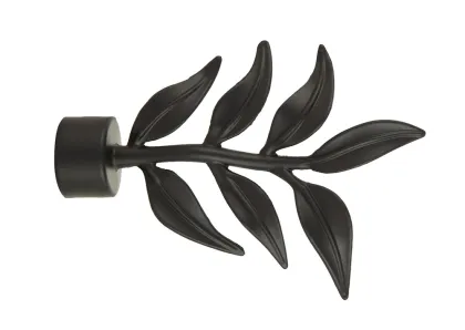 Seven Leaf Shape Aluminum Alloy Curtain Rod