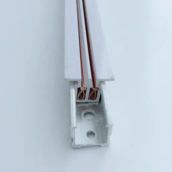 2 wires Supermarket Shelve Magnet Power Track Rail