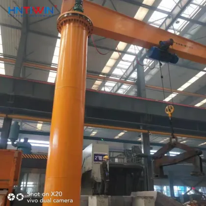 China HNTIWIN Factory Price 5t-12t Construction Jib Boom Cranes