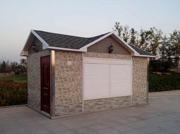 Portable Outdoor Light Steel Security Guard Booth