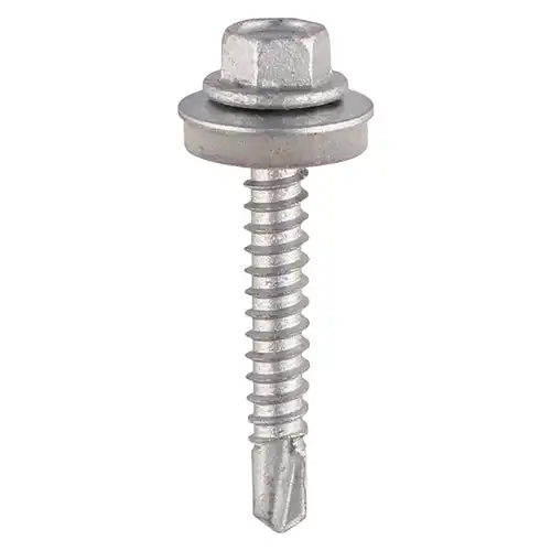 SUS304+SUS420 Bimetal Hex Washer Head Self Drilling Screws