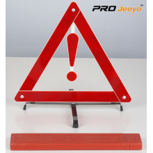 Reflective Stop Sign Car Tripod With Fault Warning