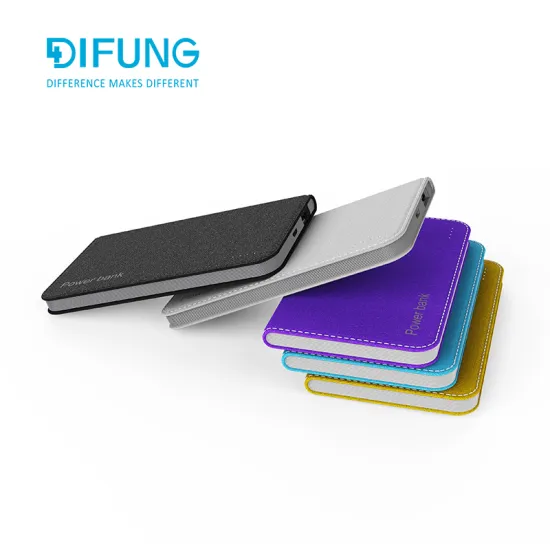Slim fast charge power bank 4000mah with polymer battery