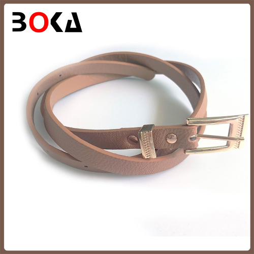 fashion pin buckle pu belts for lady , factory fashion belt for wholesale ladies