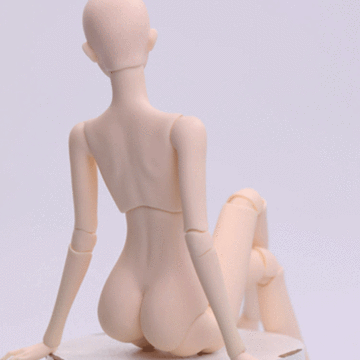 BJD 29cm kvinnokropp 29Muse Body kulled docka
