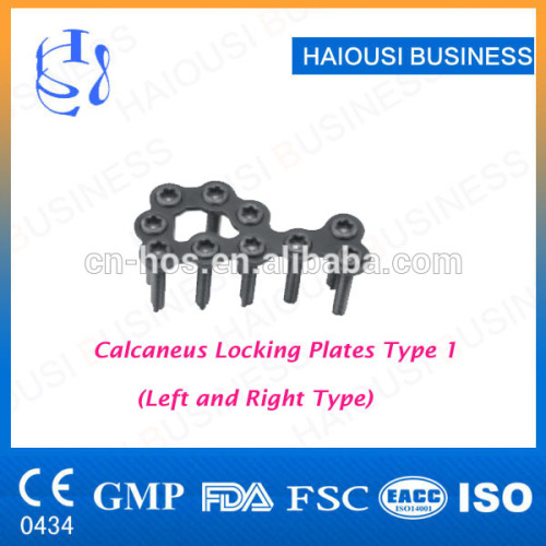 Calcaneus Steel Plate Type III/ Metal Bone Plate Range