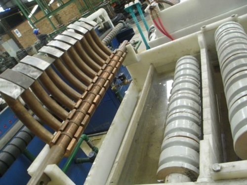 Steel Wire Electro Zinc Coating Surface Treatment Line