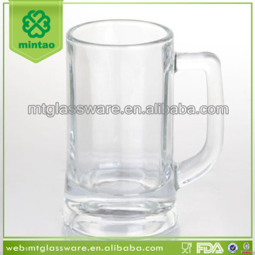 Clear unbreakable glass beer mugs yar beer glass wholesale