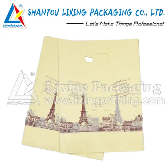 LIXING PACKAGING custom jewelry zip lock plastic packaging bag