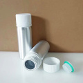 Botella de aluminio china para envases de polvo de salud