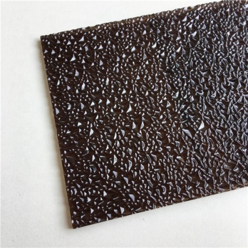 Tấm polycarbonate nổi bằng đồng 2 mm cho mái hiên