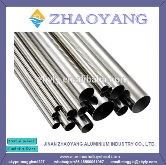 Chinese professional aluminum manufacturer supply high quality aluminum pipe