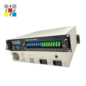 High Quality YATAI Manufacturer 1550nm High Power EDFA 8 Port 16dBm CATV Amplifier
