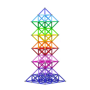 Magnetic Building Sticks Set: Educational Toy Blocks for Stacking Fun