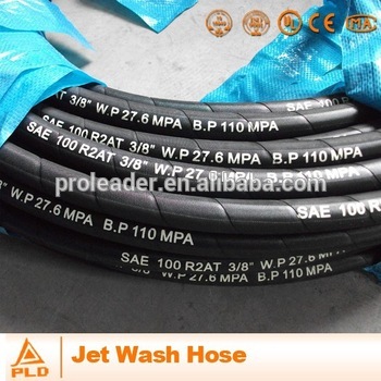 Smooth Cover Colorful Jet Wash Hydraulic Hose