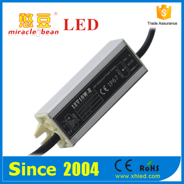 IP67 hight efficiency waterproof Dc12V/24V 10W LED driver