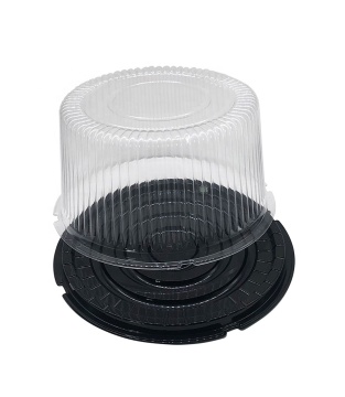 Clear Plastic Mini Cupcake Container - Blister Packaging Cake Box With Dome Lid